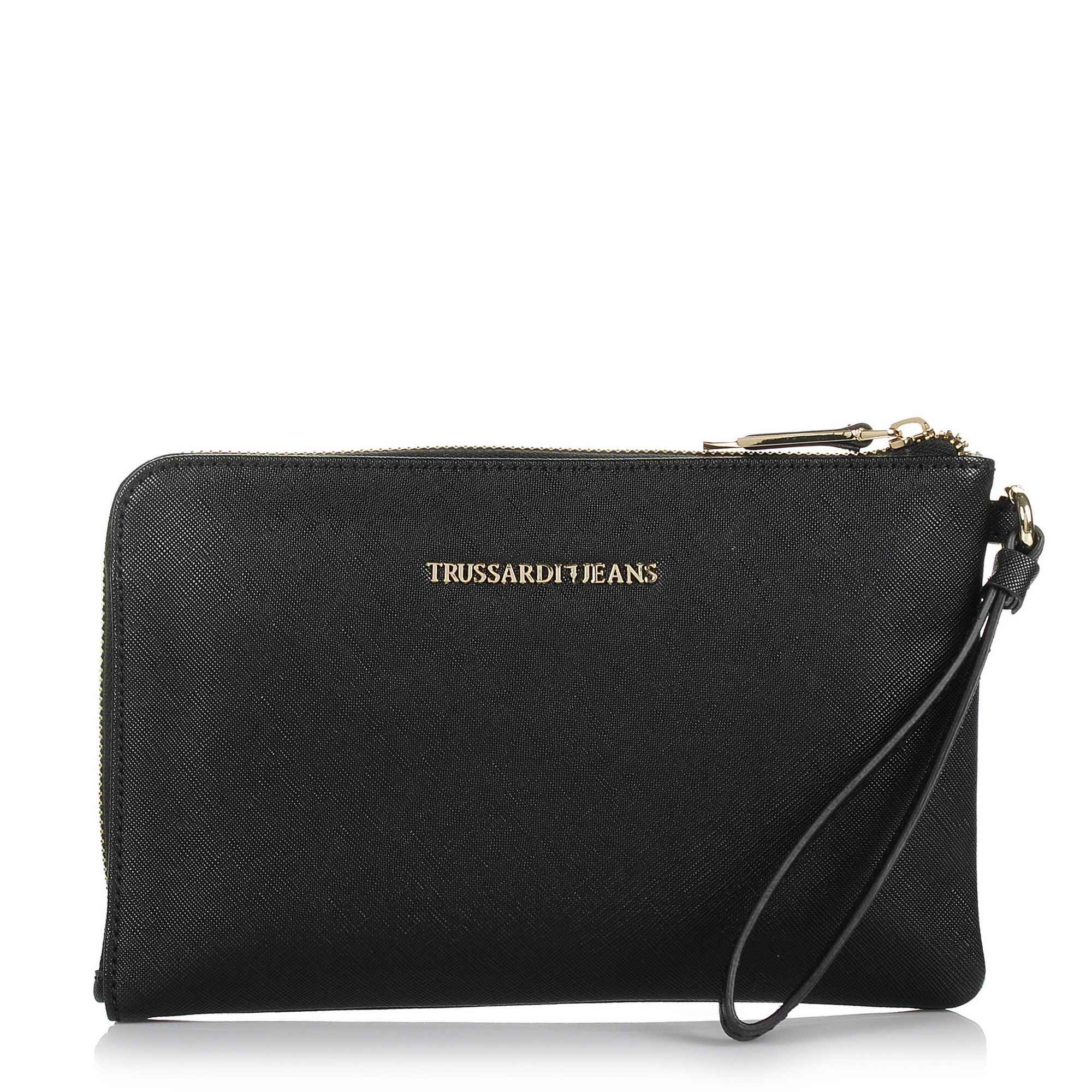 Αμπιγιέ Trussardi Jeans Levanto Ecoleather Saffiano Pochette 75B00021