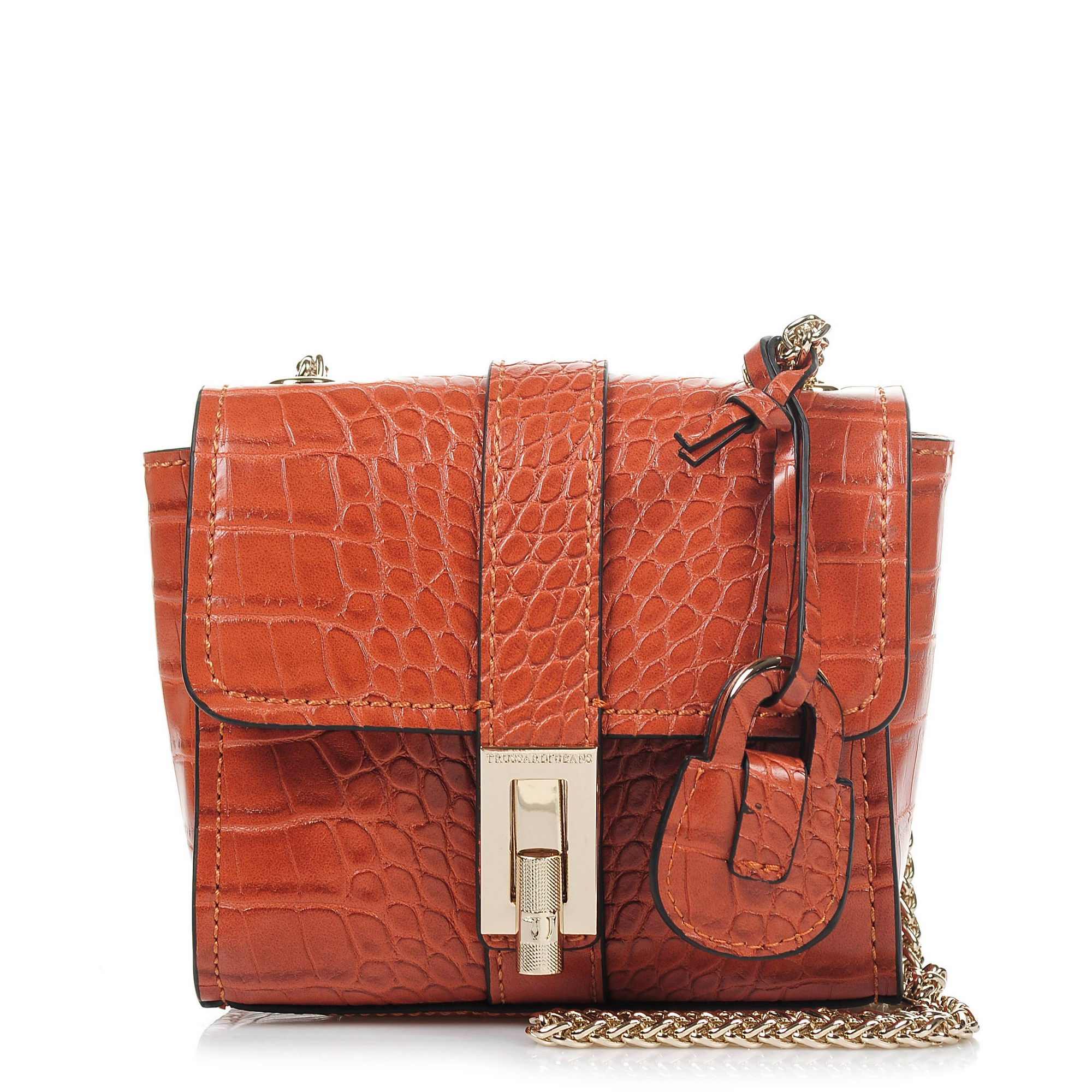 Αμπιγιέ Trussardi Jeans Suzanne Ecoleather Cocco Printed Mini Bag 75B00163