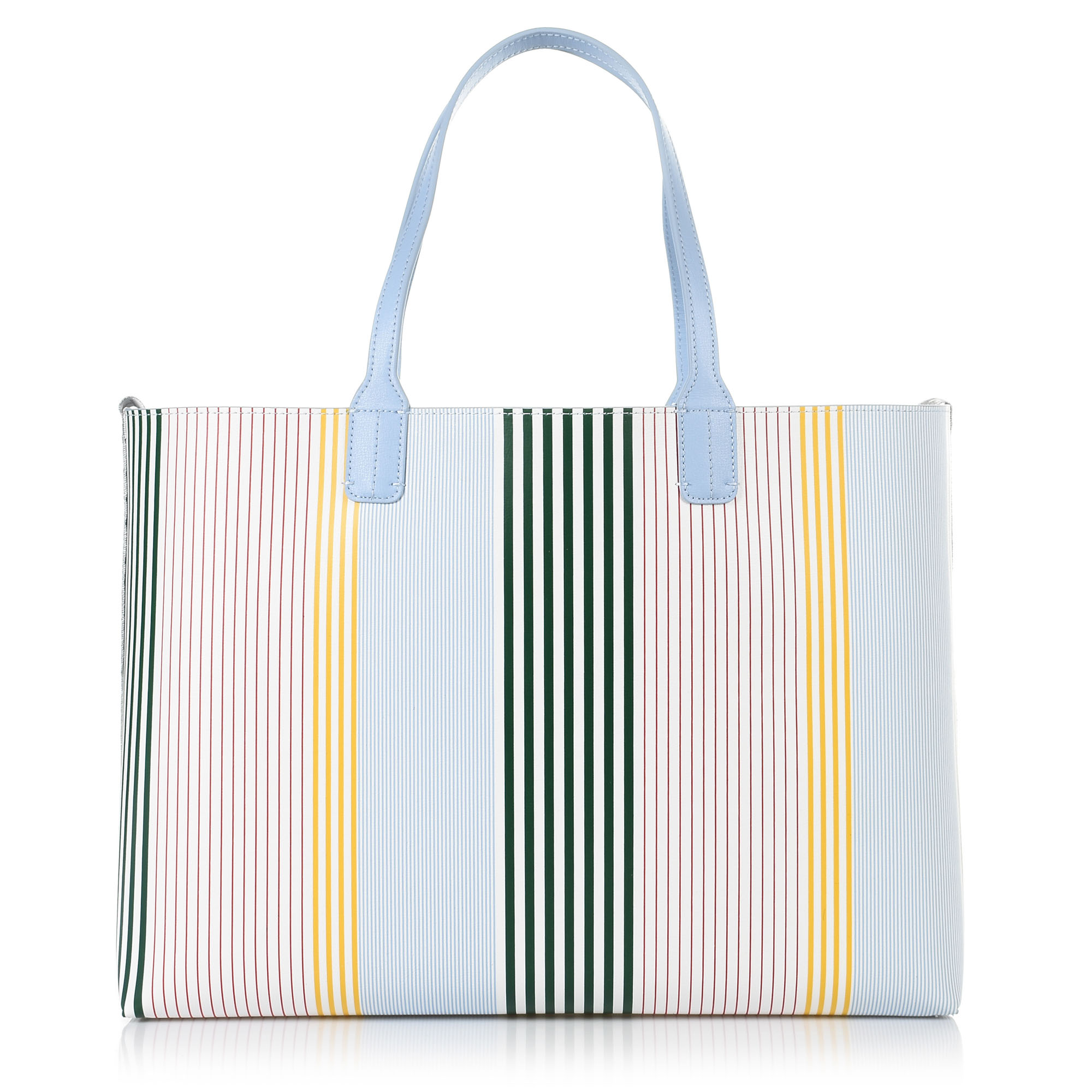 Δερμάτινη Tote Τσάντα Tοmmy Hilfiger Iconic Turnlock AW0AW06774