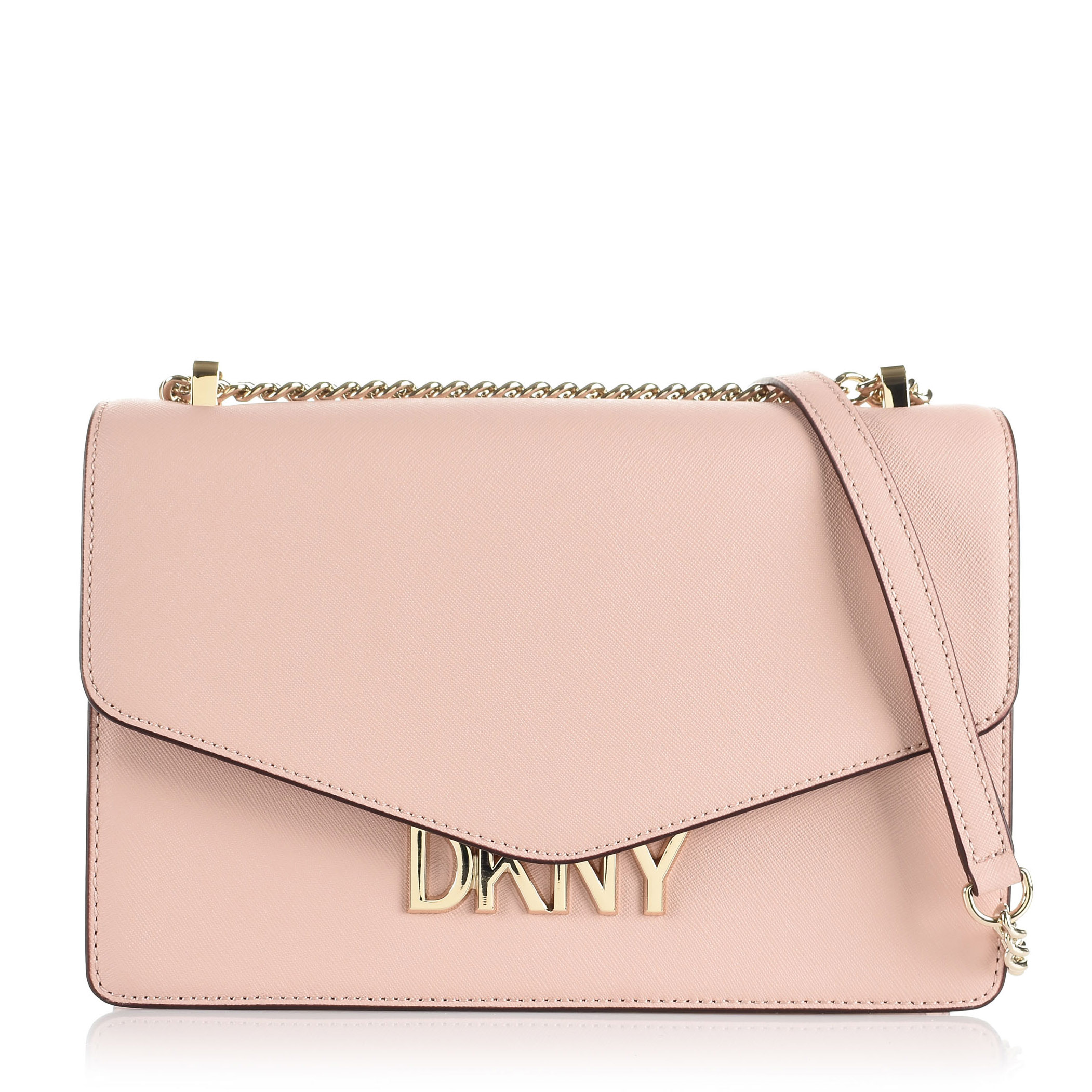 Δερμάτινη Τσάντα Ώμου-Χιαστί DKNY Penelope R9431F75