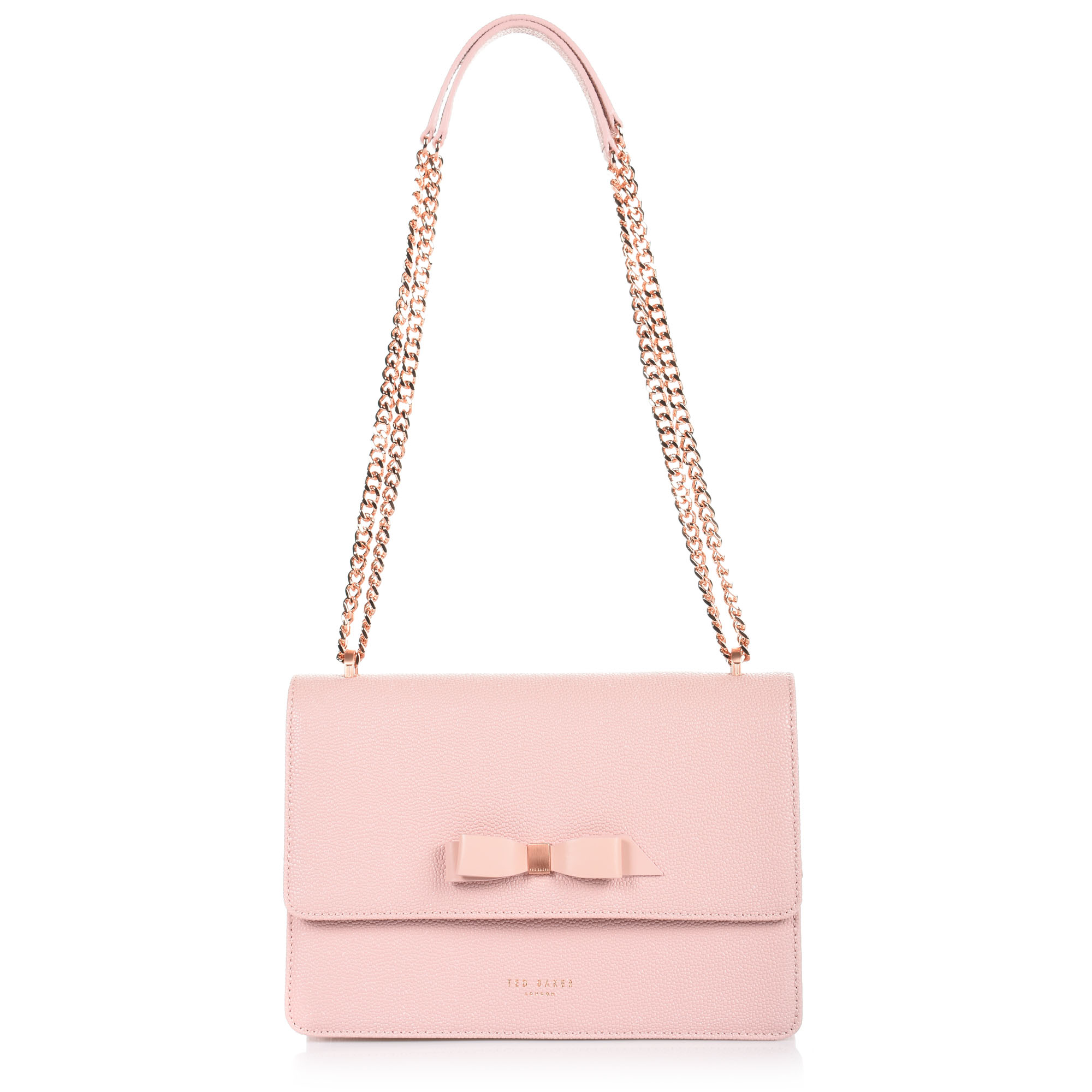 Δερμάτινη Τσάντα Ώμου Ted Baker Bow Detail Cross Body XH9W 151189