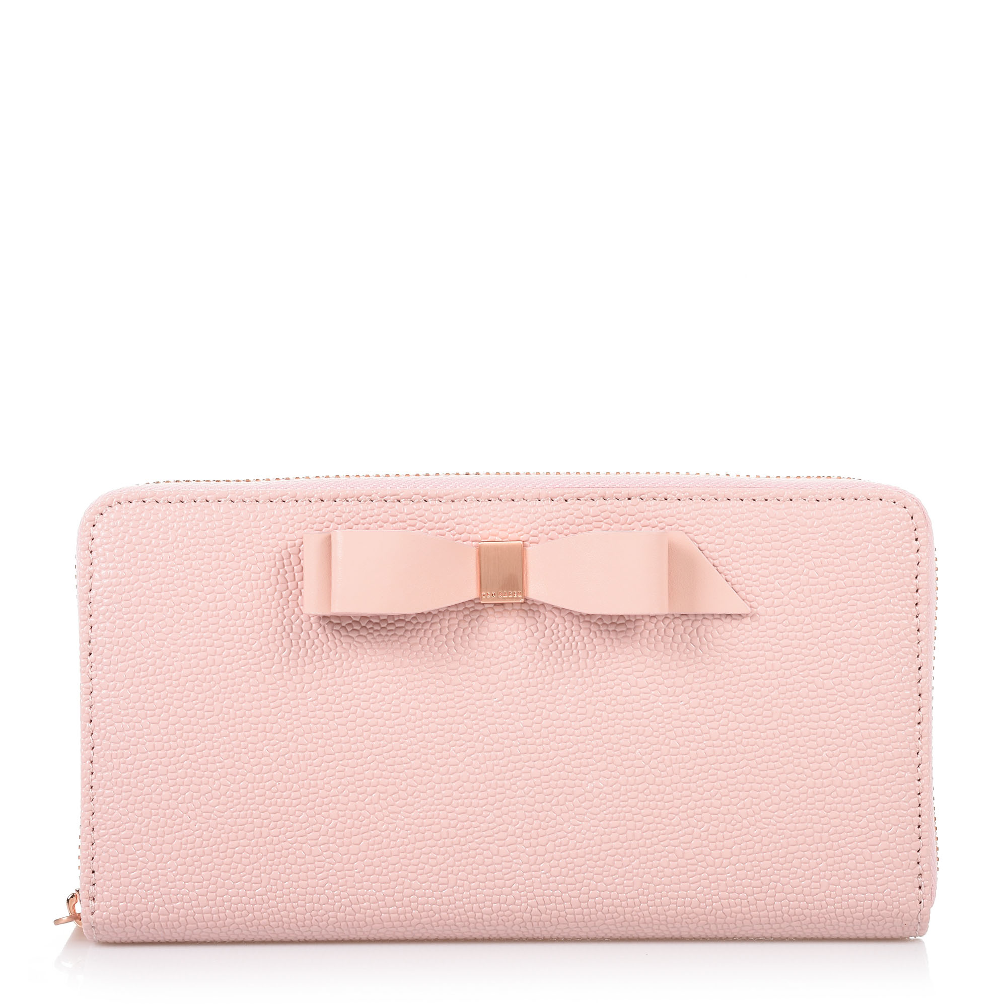 Δερμάτινο Πορτοφόλι Κασετίνα Ted Baker Bow Zip Around Marinee 150982