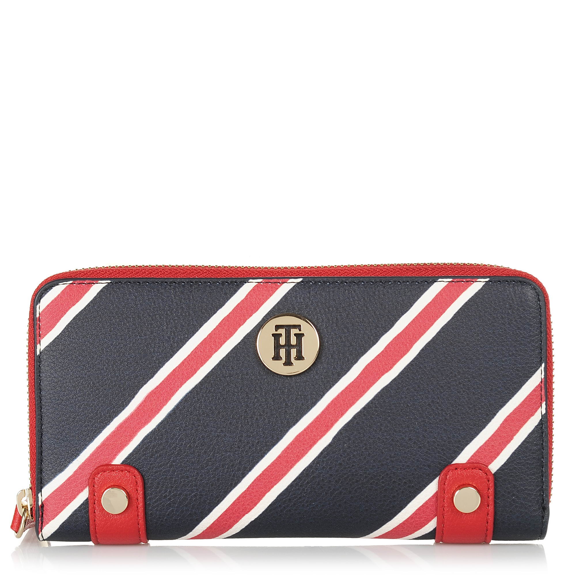 Δερμάτινο Πορτοφόλι Κασετίνα Tommy Hilfiger Chain ZA Walle AW0AW05862