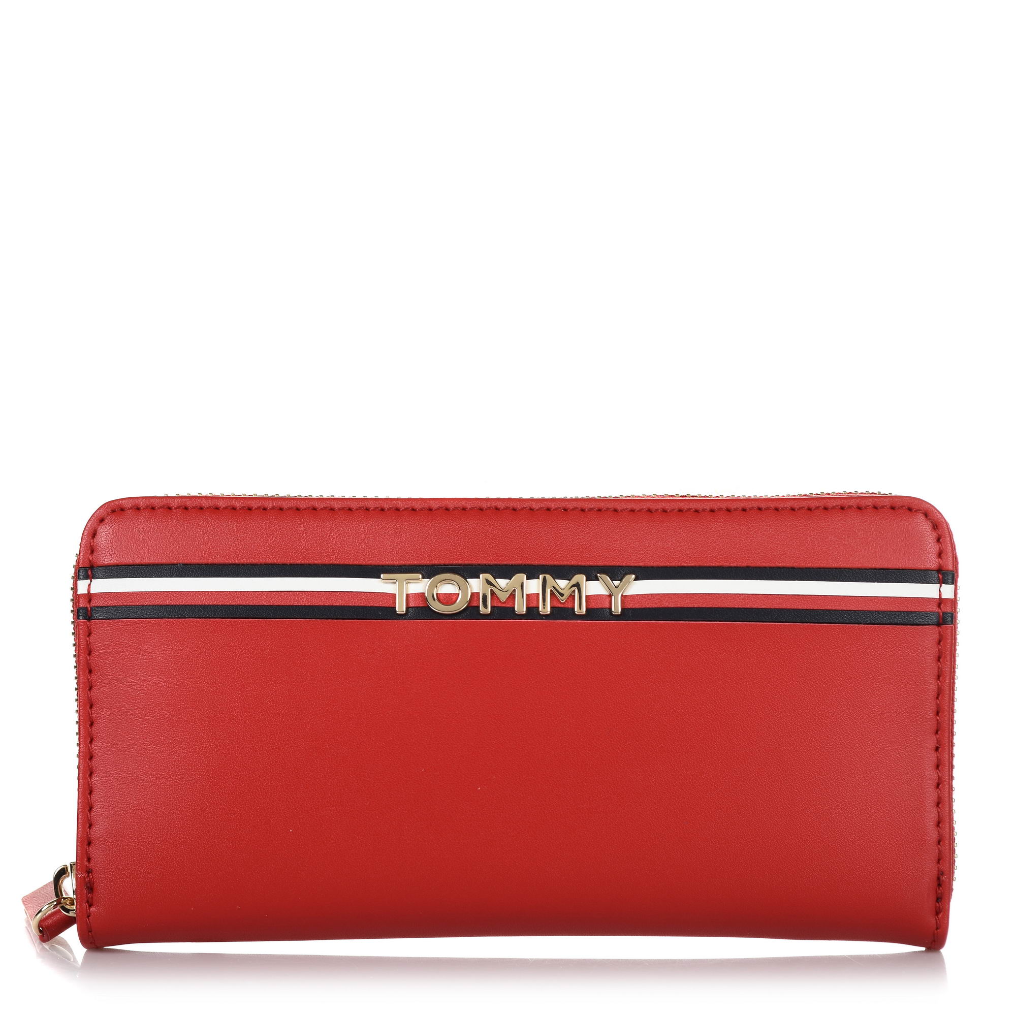 Δερμάτινο Πορτοφόλι Κασετίνα Τommy Hilfiger Corp Leather ZA Wall AW0AW05755