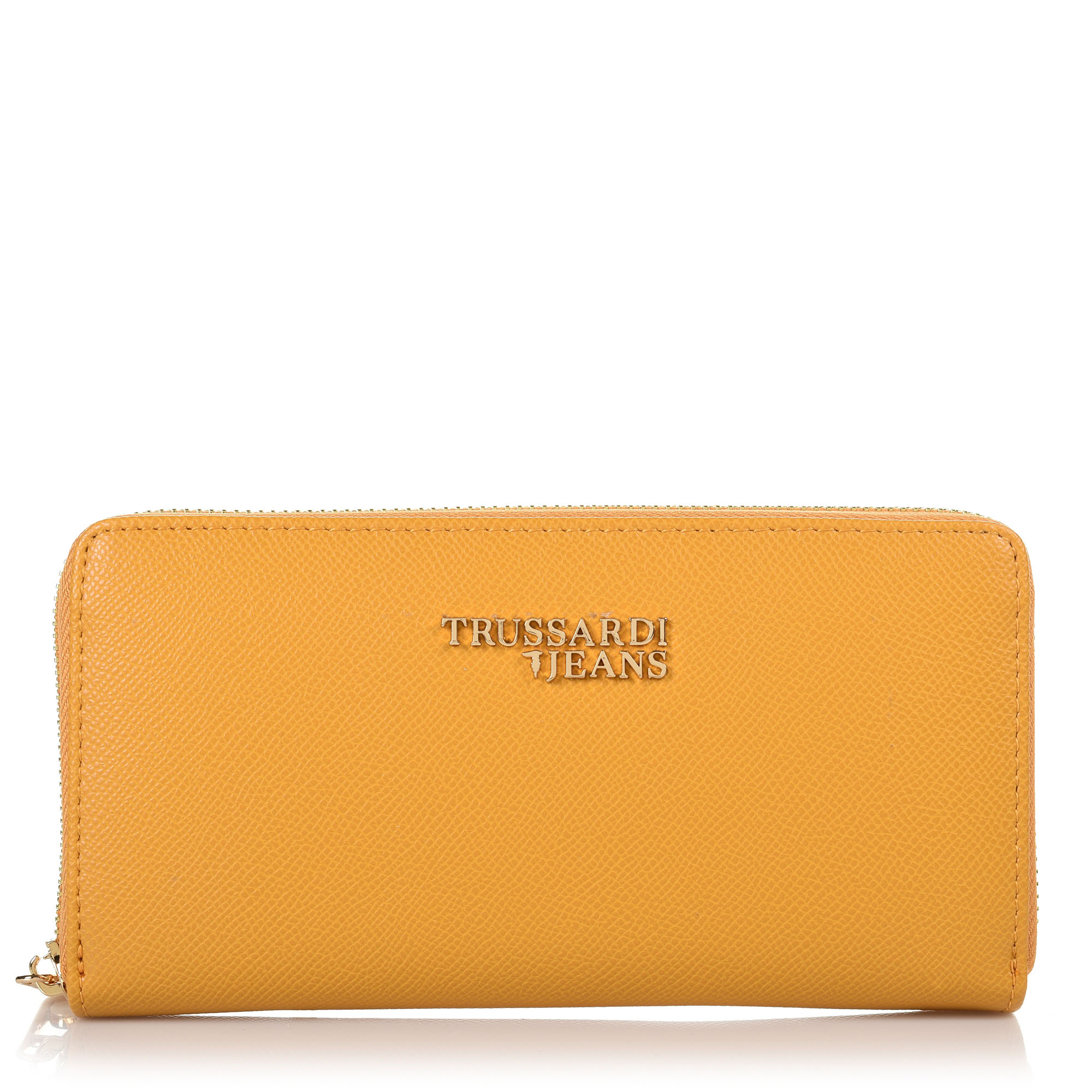 Δερμάτινο Πορτοφόλι Κασετίνα Trussardi Jeans T Easy Light 3 Pocket LG Saffiano 75W00152