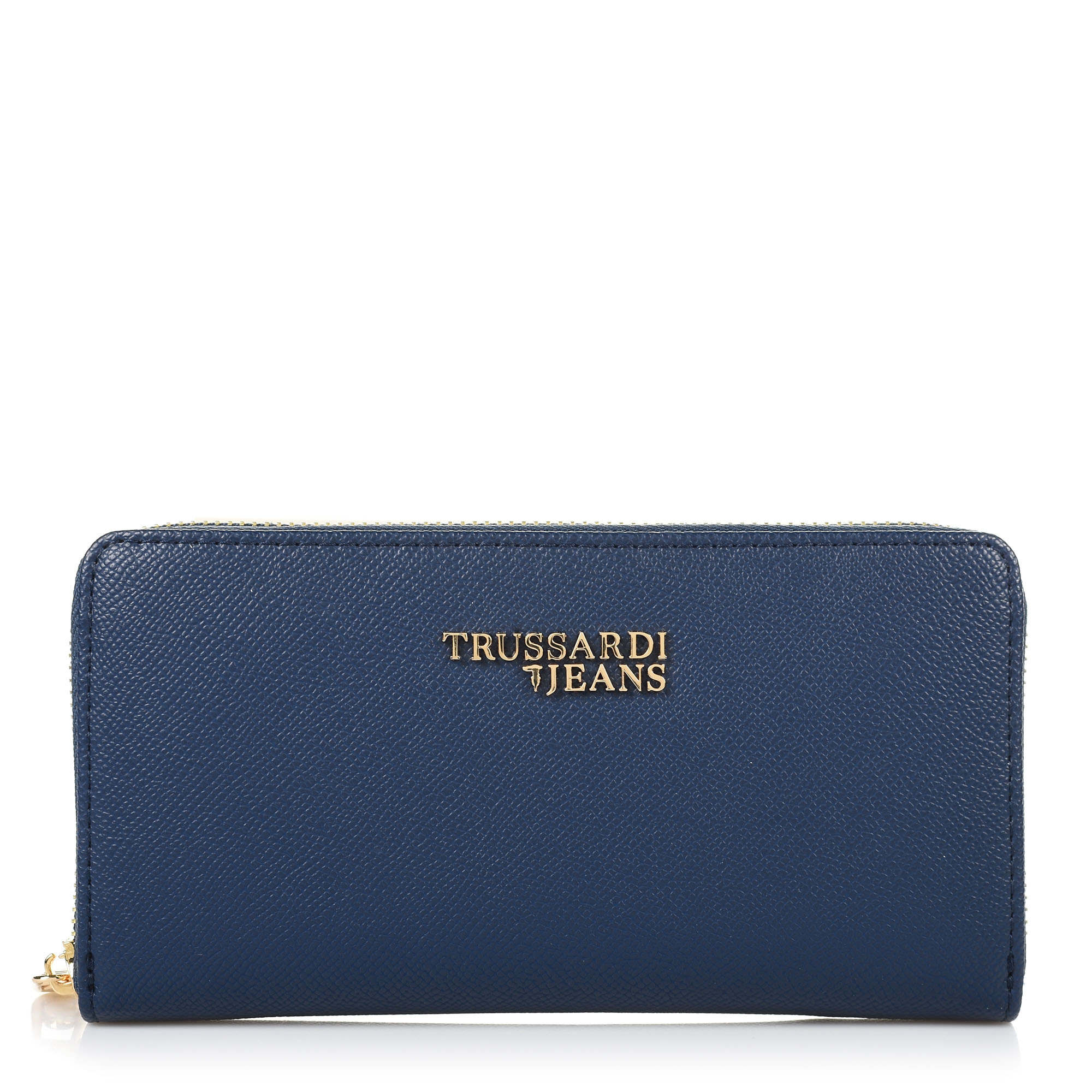 Δερμάτινο Πορτοφόλι Κασετίνα Trussardi Jeans T Easy Light 3 Pocket LG Saffiano 75W00152