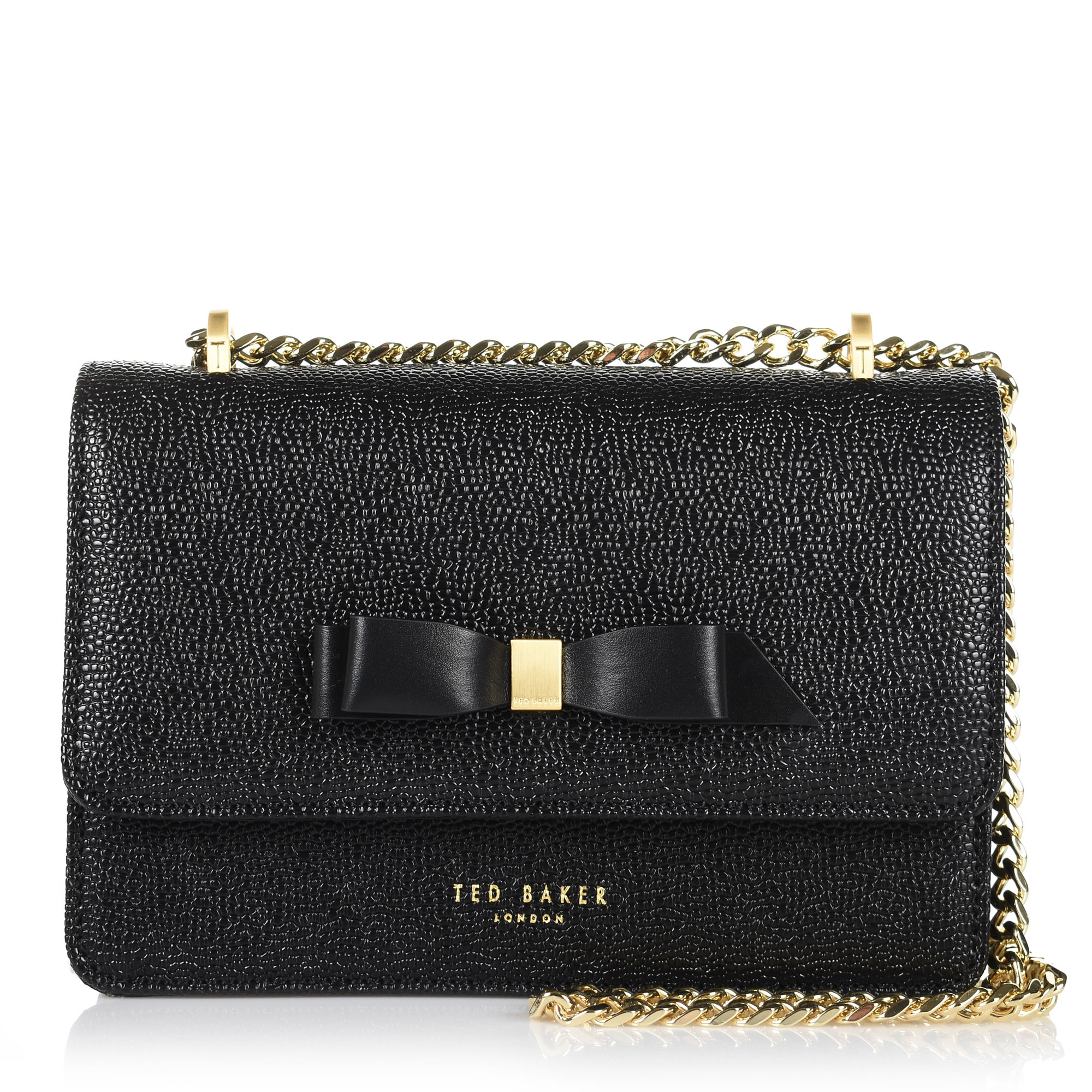 Δερμάτινο Τσαντάκι Ώμου-Χιαστί Ted Baker Βow Detail Micro Cross Body XH9W 151187