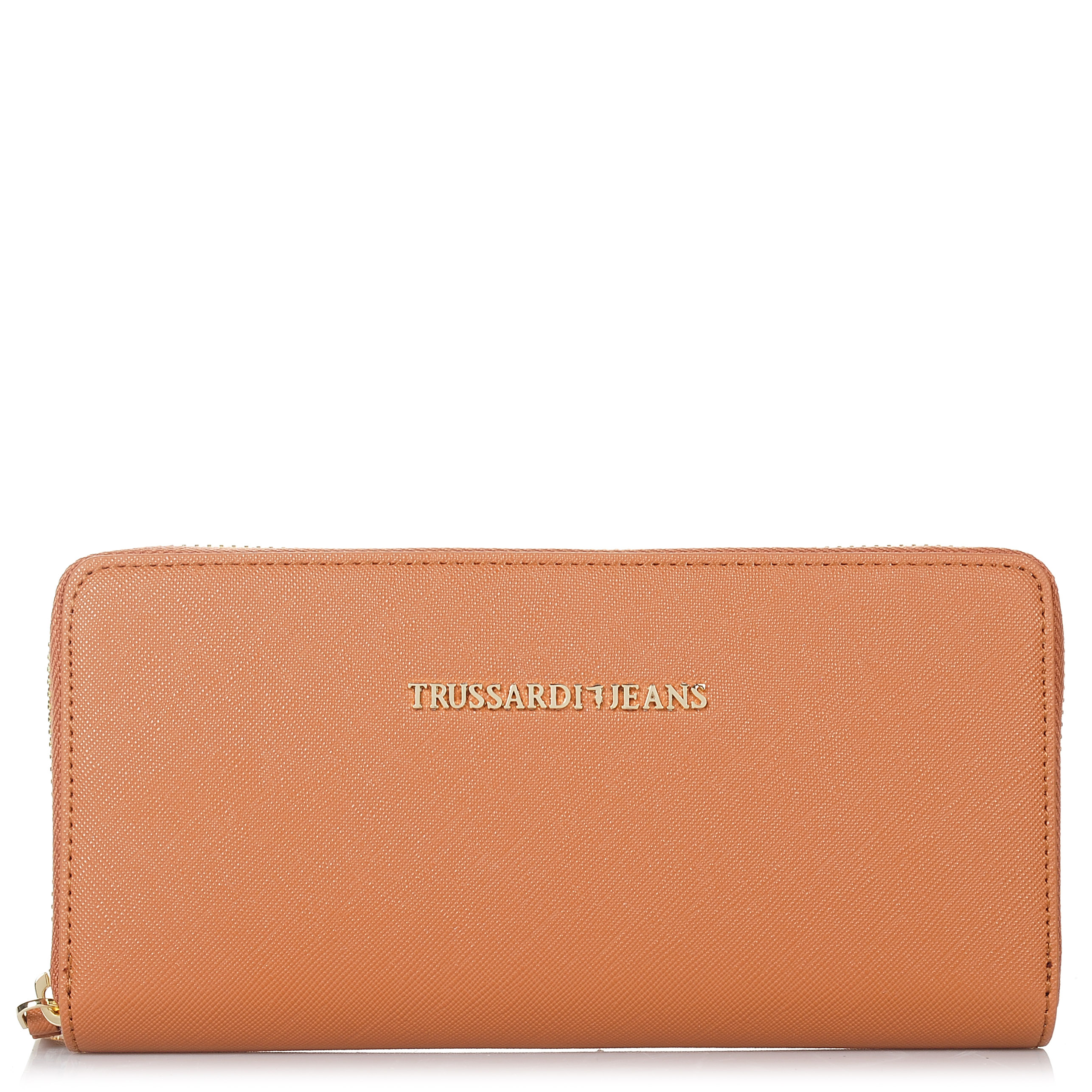 Πορτοφόλι Κασετίνα Trussardi Jeans Levanto Ecosaffiano Wallet Zip Around 75W011