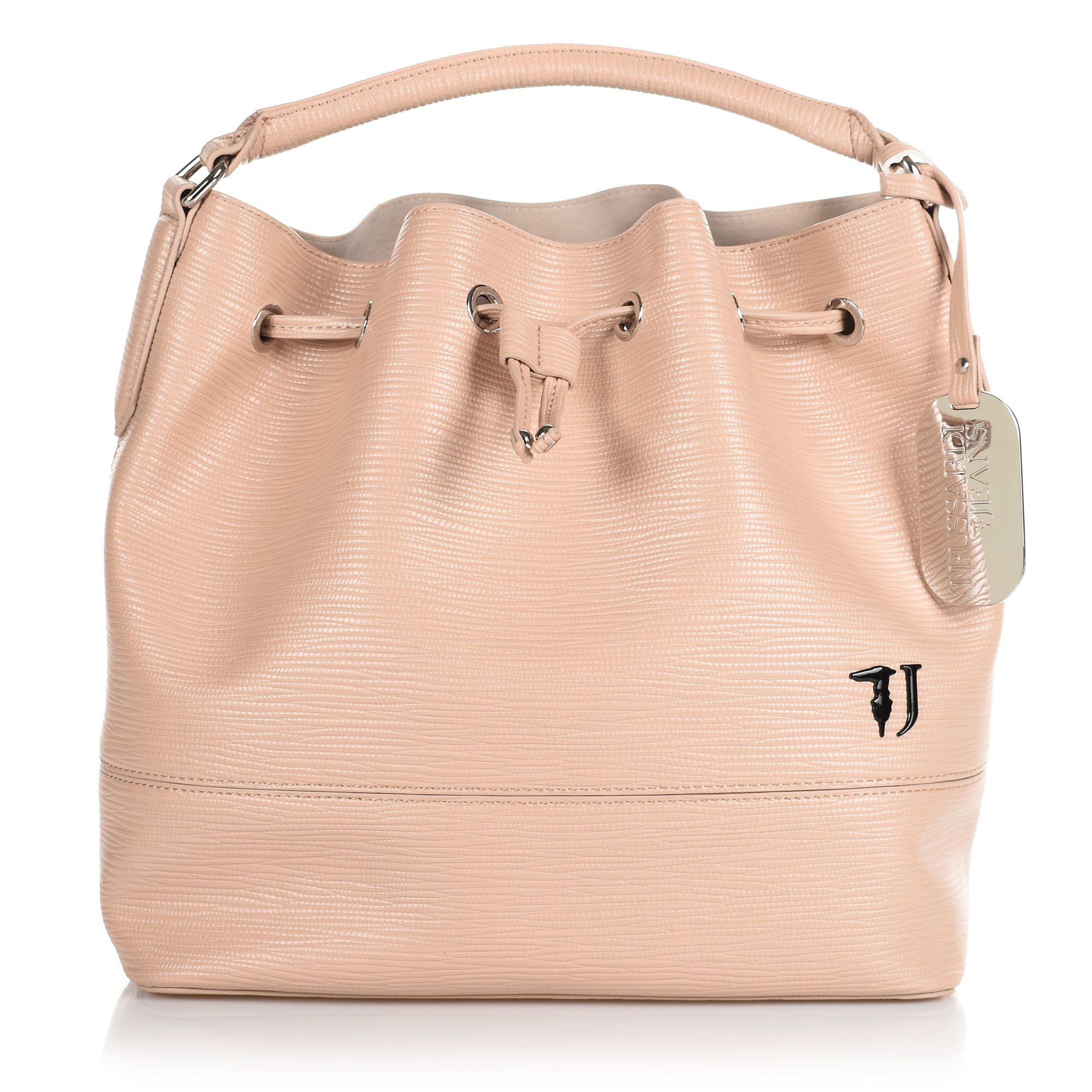 Πουγκί Trussardi Jeans T-Easy City Bucket Sm Soffiano Ecoleather 75B00659