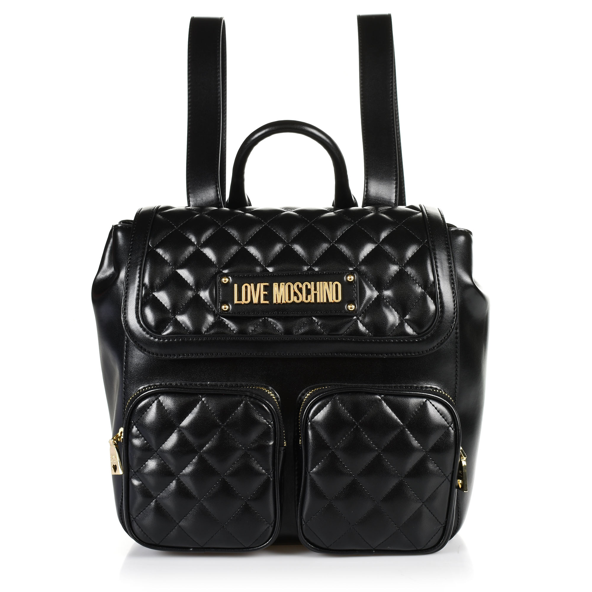 Σακίδιο Πλάτης Love Moschino Borsa Quilted Nappa Pu JC4207PP07KA