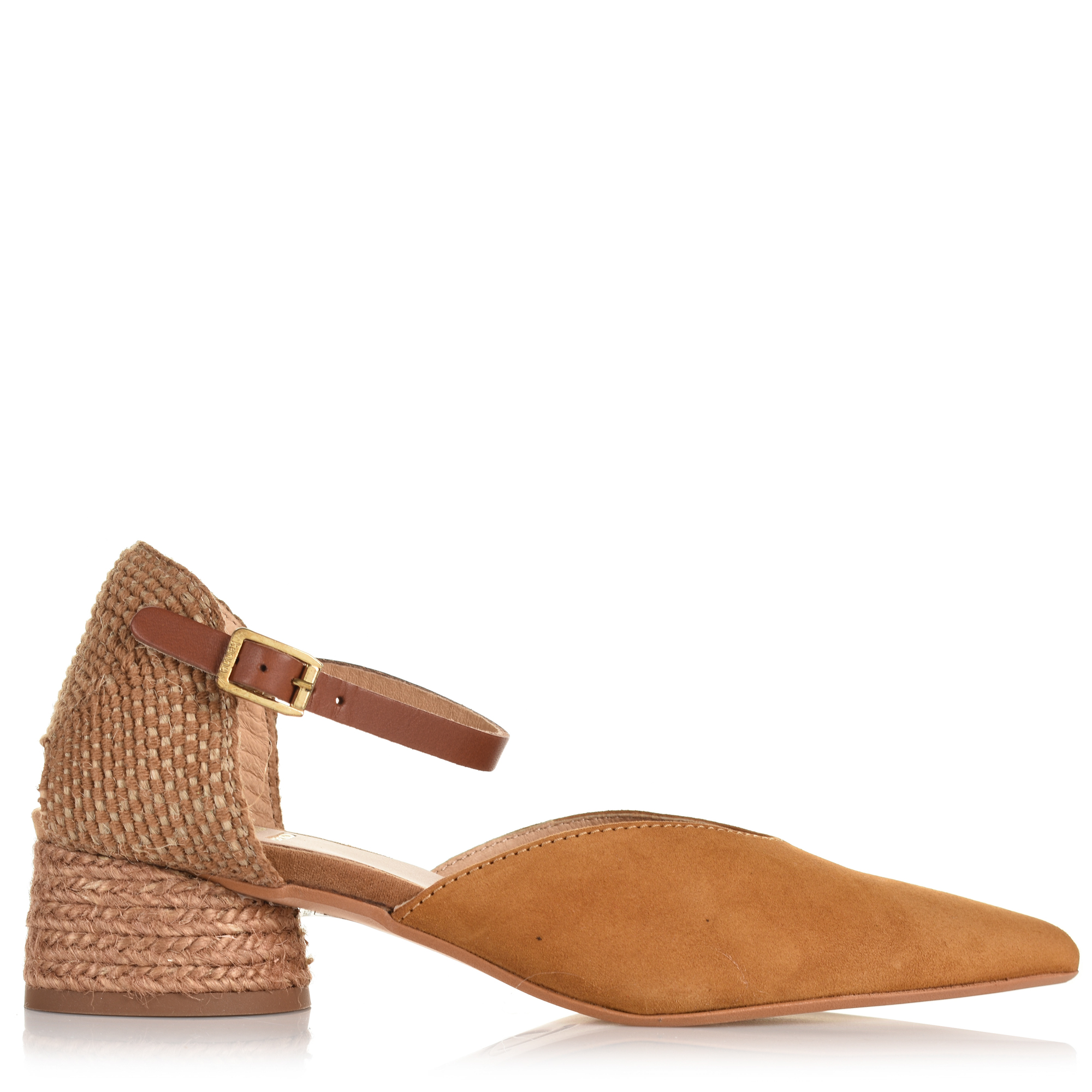 Suede Δερμάτινα Πέδιλα Kanna 19KV9305