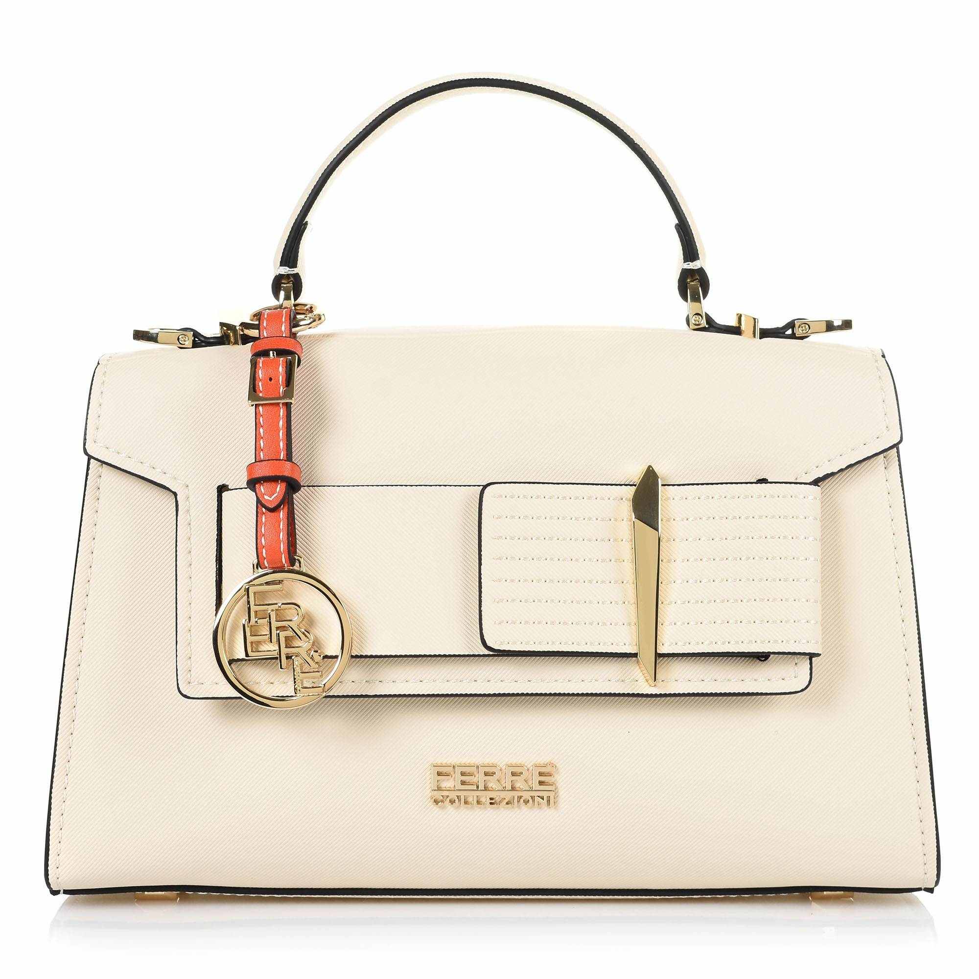 Tote-Χιαστί Τσάντα Ferre Dorado Saffiano HFD1Y5 025