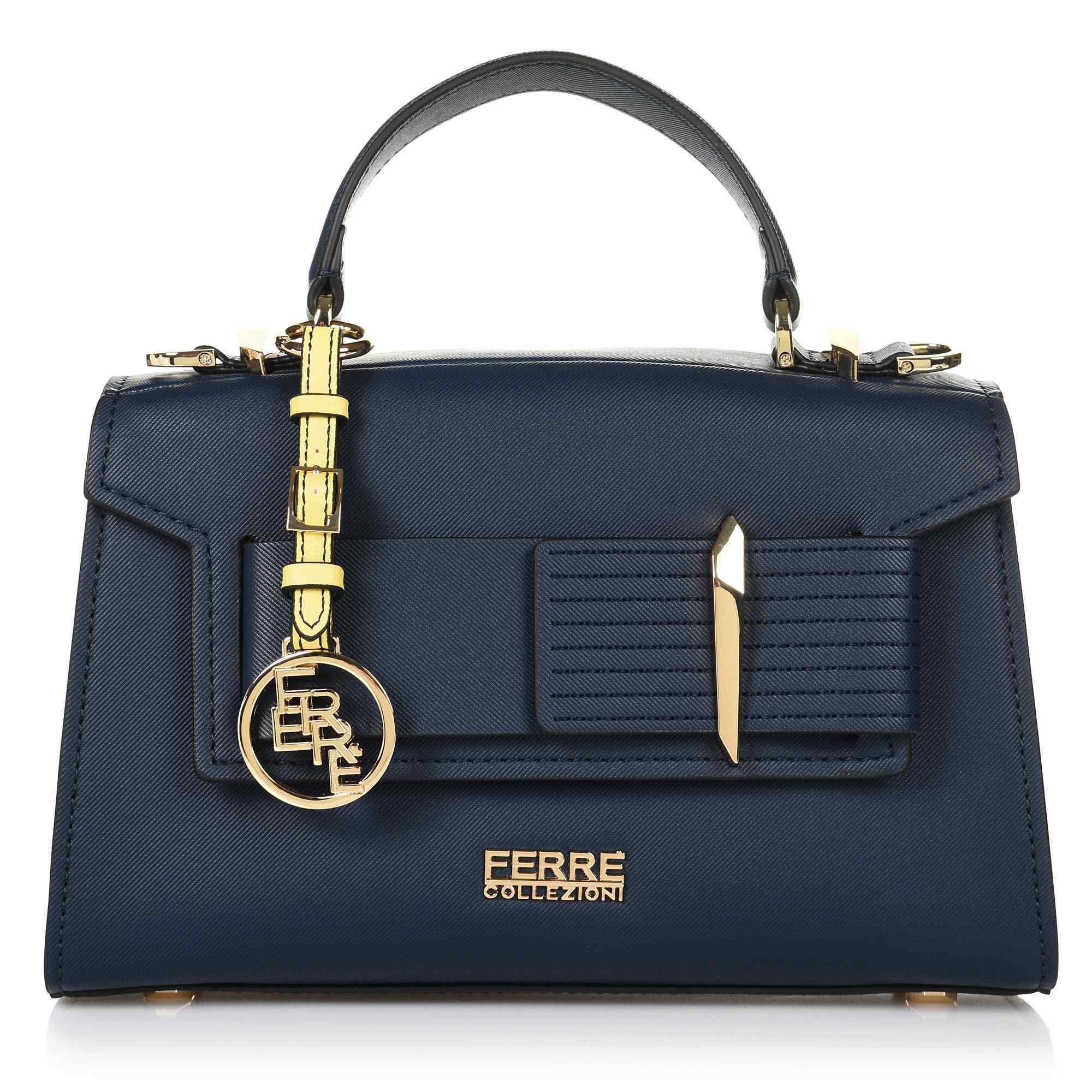 Tote-Χιαστί Τσάντα Ferre Dorado Saffiano HFD1Y5 025