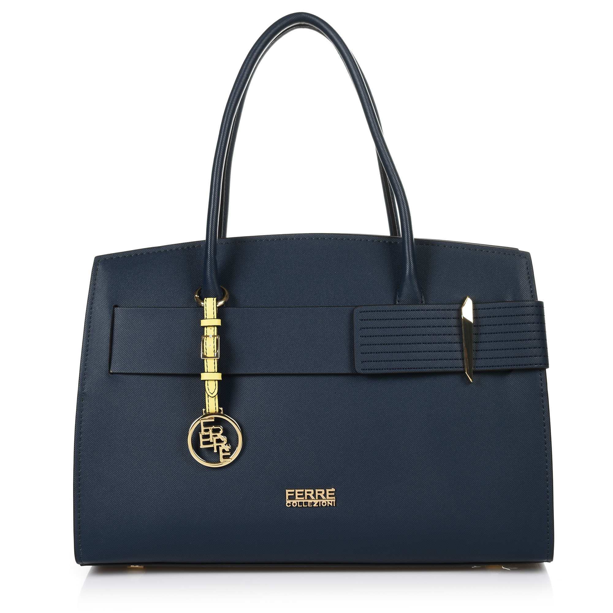 Tote Τσάντα Ferre Linea Dorado Saffiano HFD1Y4025