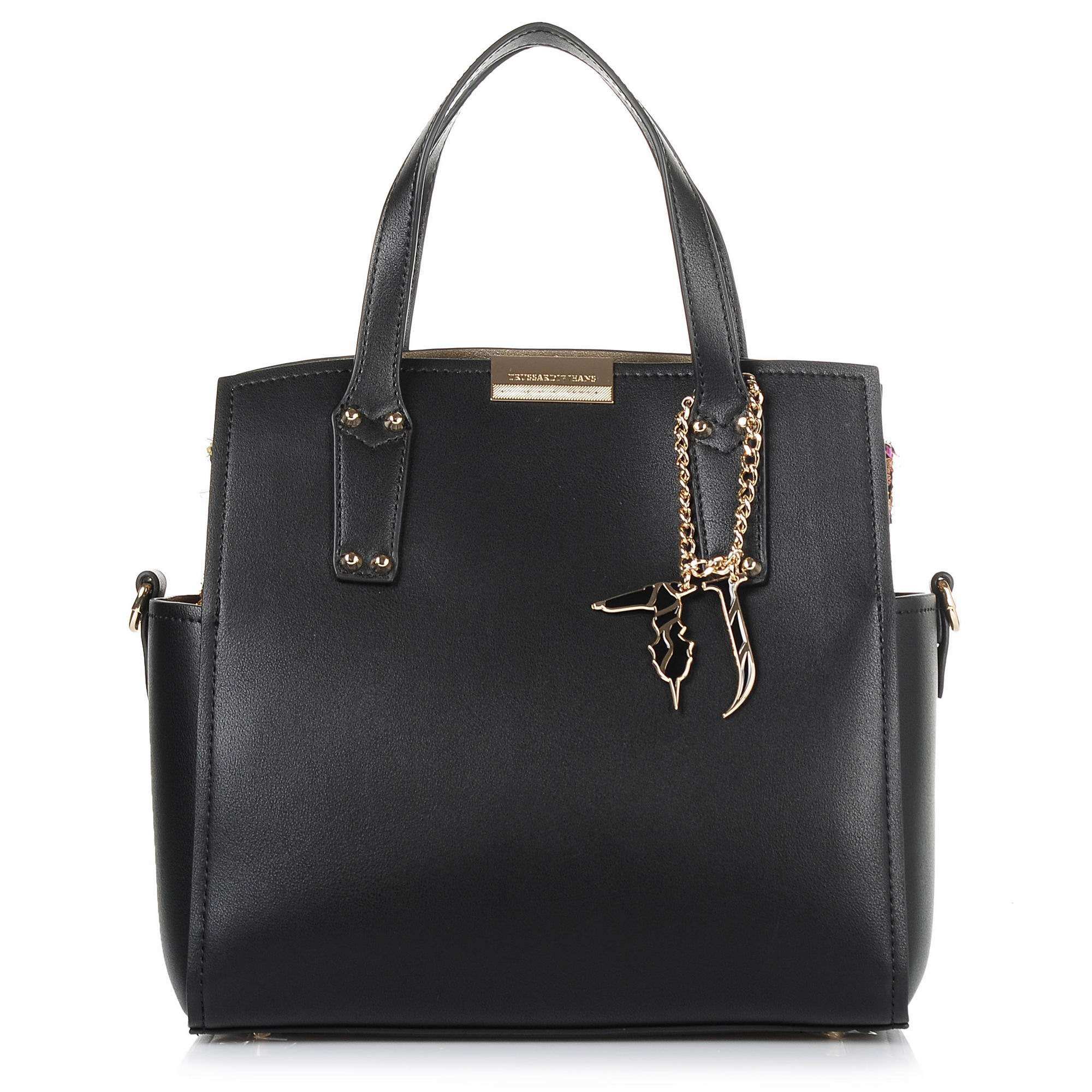 Tote Τσάντα Trussardi Jeans Rosemary Smooth Ecoleather/Stuoia Handle Bag 75B00361
