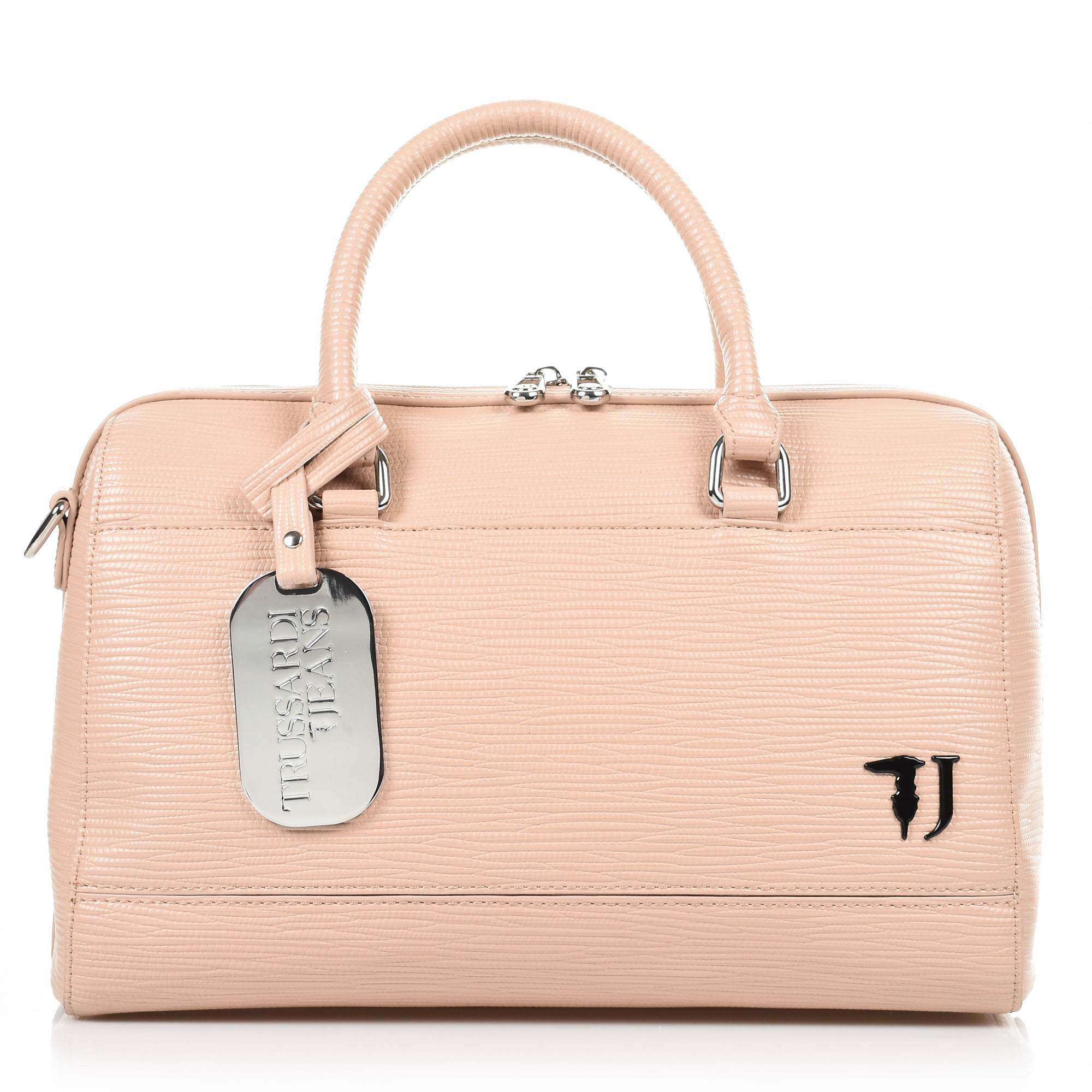 Τote Τσάντα Trussardi Jeans T Easy City Bauletto Md Saffiano Ecoleather 75B656
