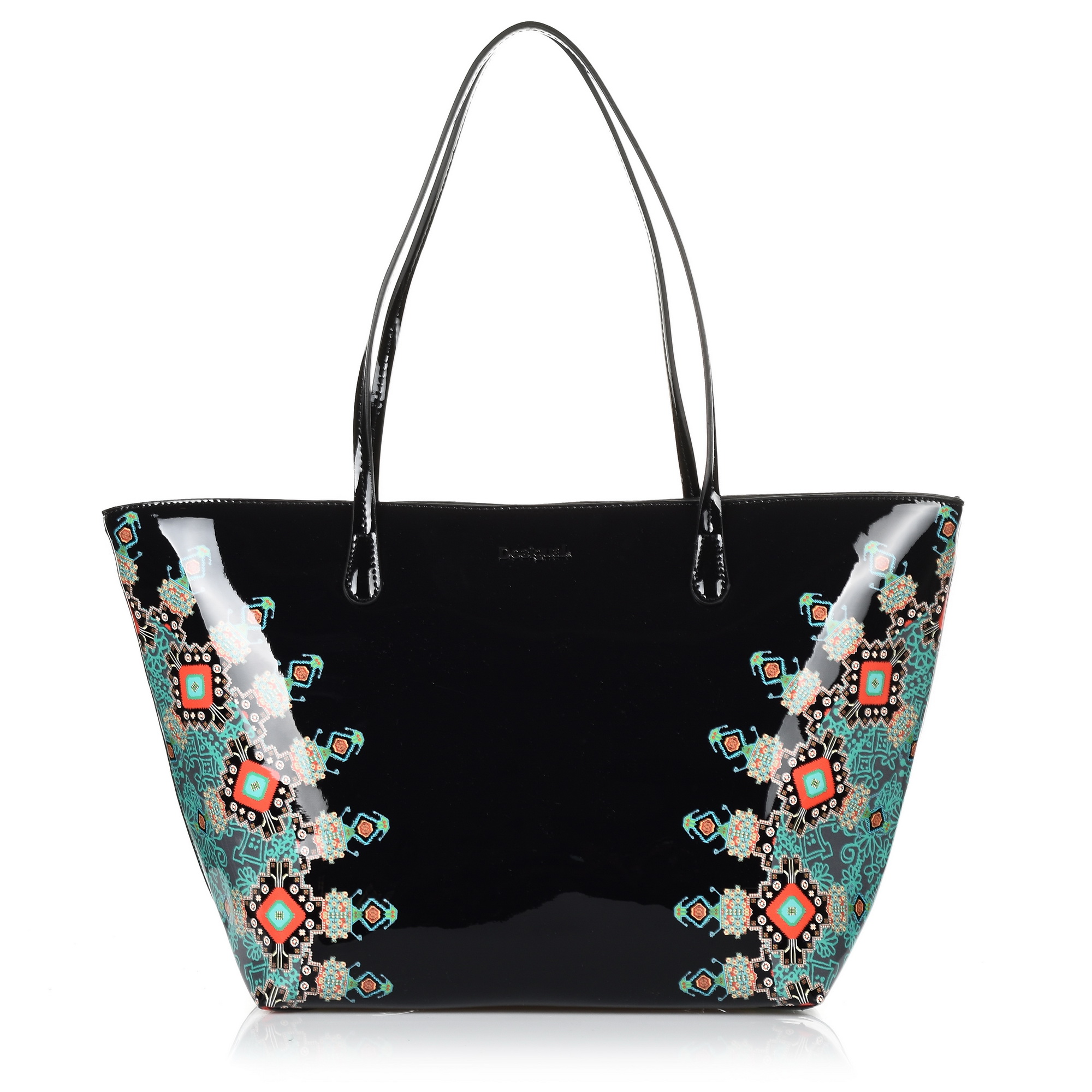 Τσάντα Ώμου Desigual Bols Vinil Galactic Capri Zipper 18WAXO02