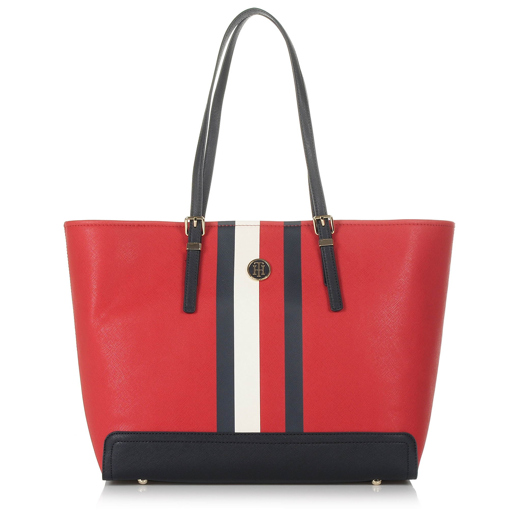 Τσάντα Ώμου Tommy Hilfiger Honey Ew Tote Print AW0AW05832