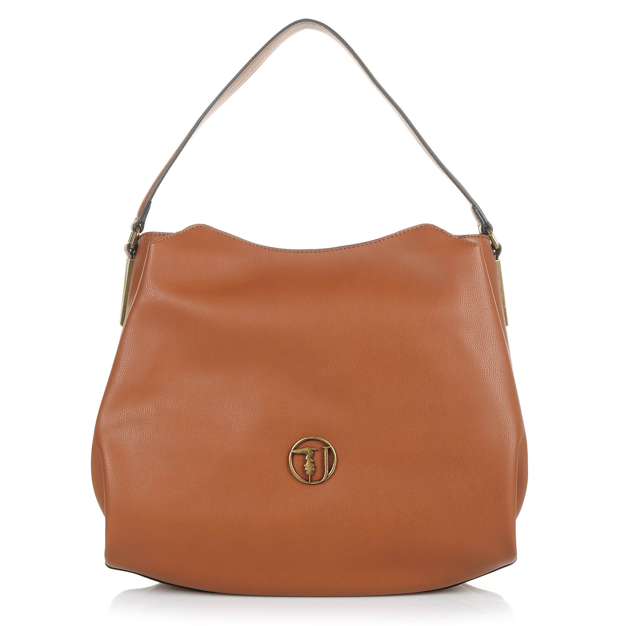 Τσάντα Ώμου Trussardi Jeans Rabarbaro Hobo Bag Ecoleather 75B00429