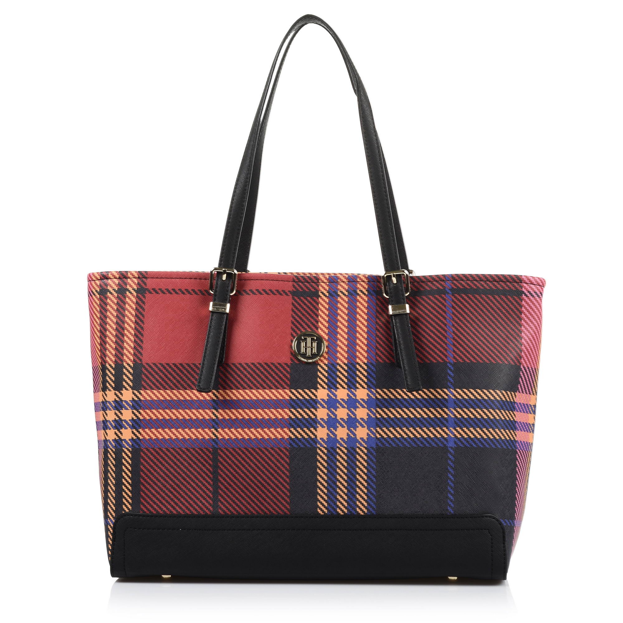 Τσάντα Tote Tommy Hilfiger Honey Med Tote Print AW0AW05665
