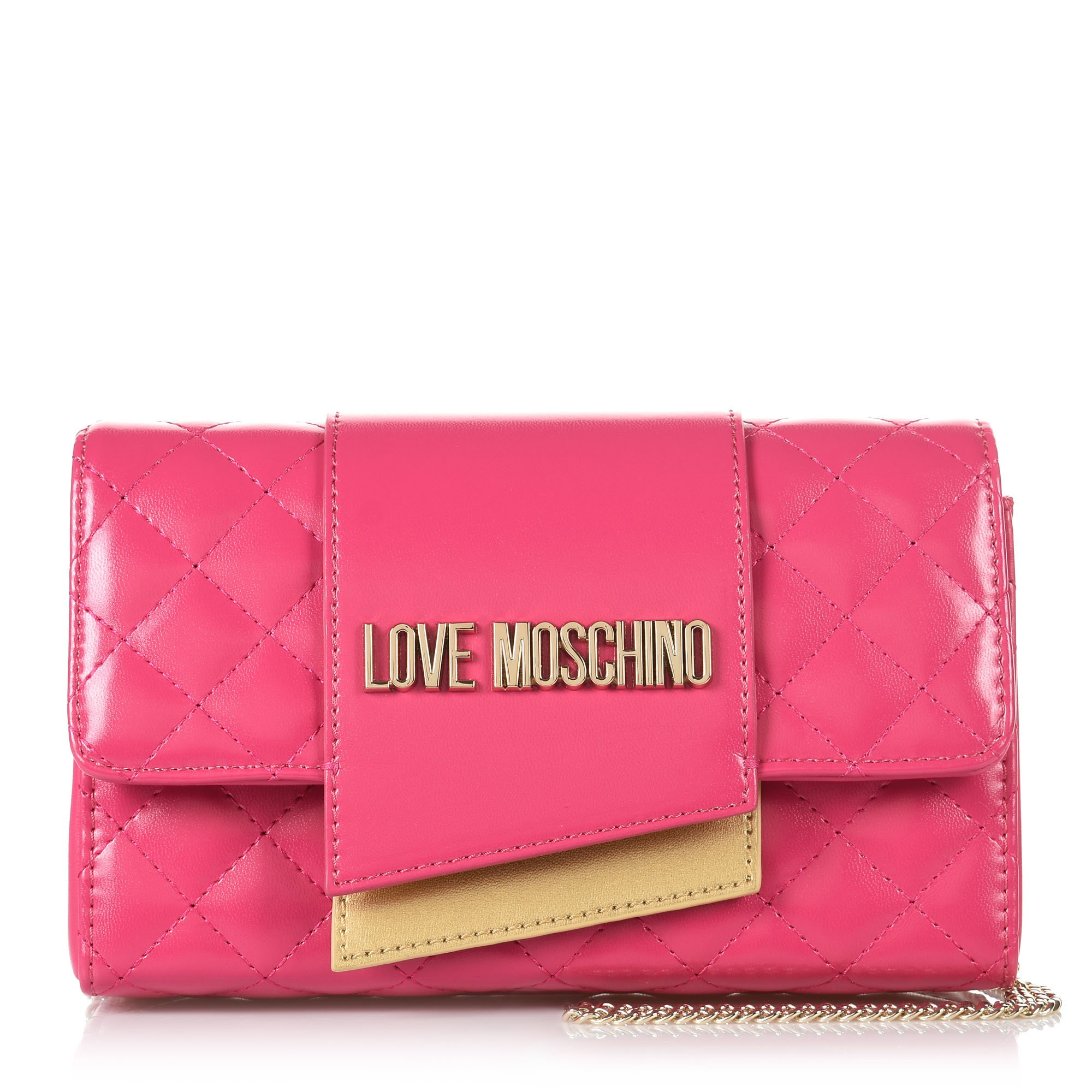 Τσαντάκι Ώμου-Χιαστί Love Moschino Borsa Quilted Nappa JC4295PP07KA