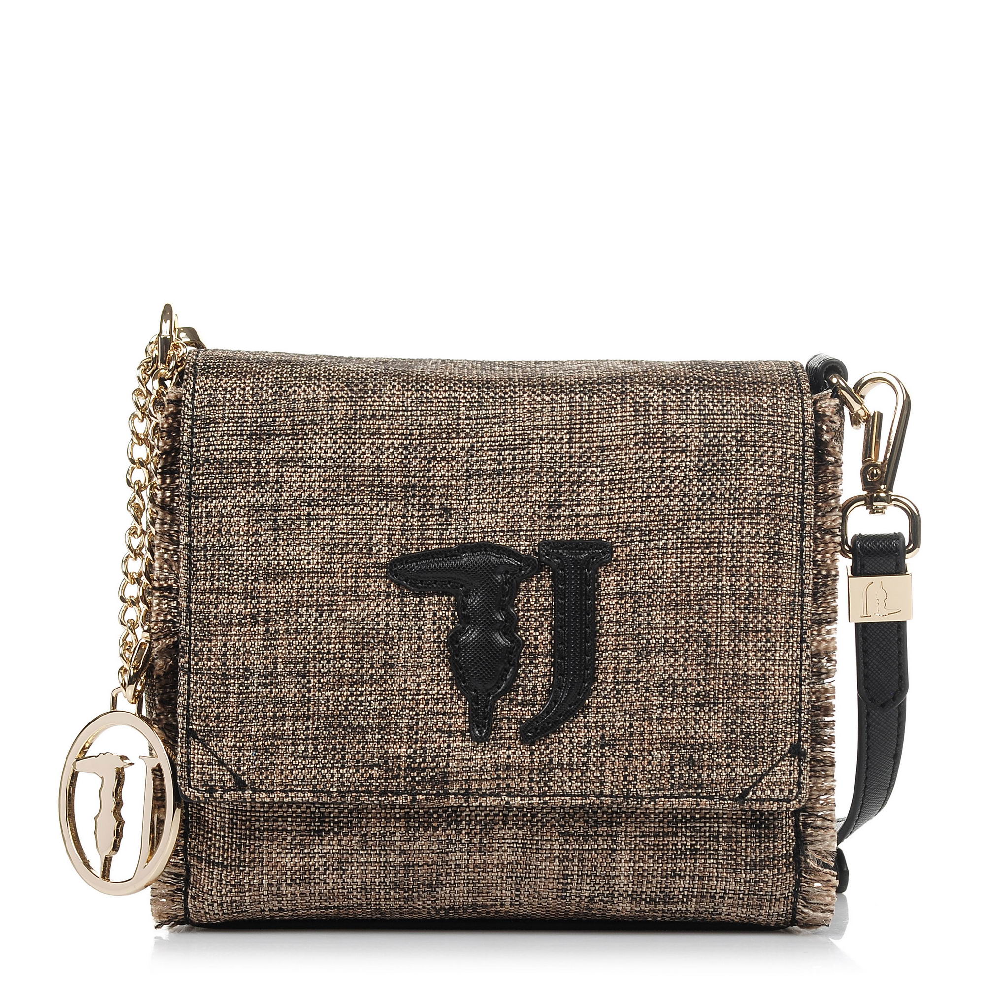 Τσαντάκι Ώμου – Χιαστί Trussardi Jeans Ischia Textil Crossbody Bag 75B00207