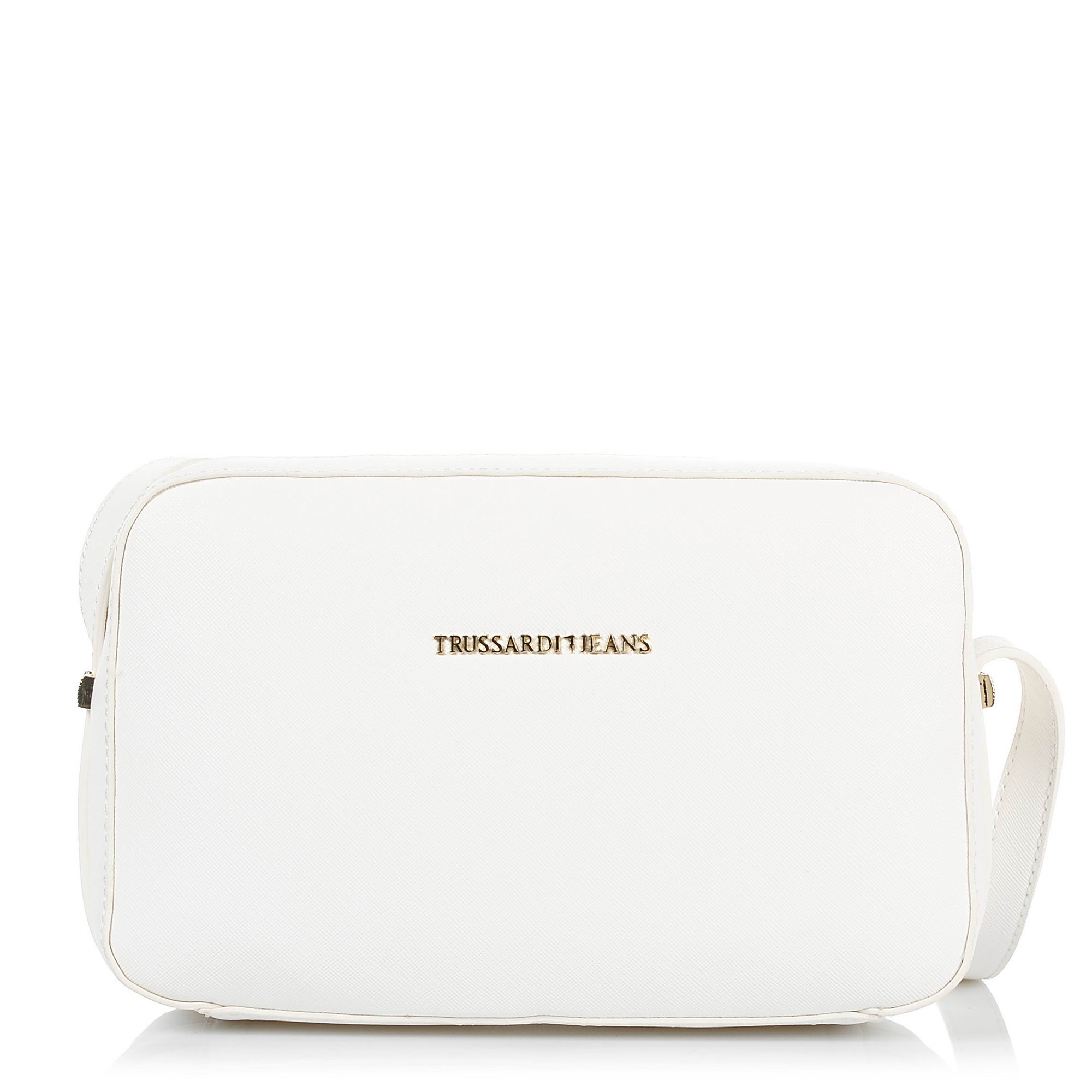 Τσαντάκι Ώμου – Χιαστί Trussardi Jeans Levanto Ecosaffiano Crossbody Bag 75B00020