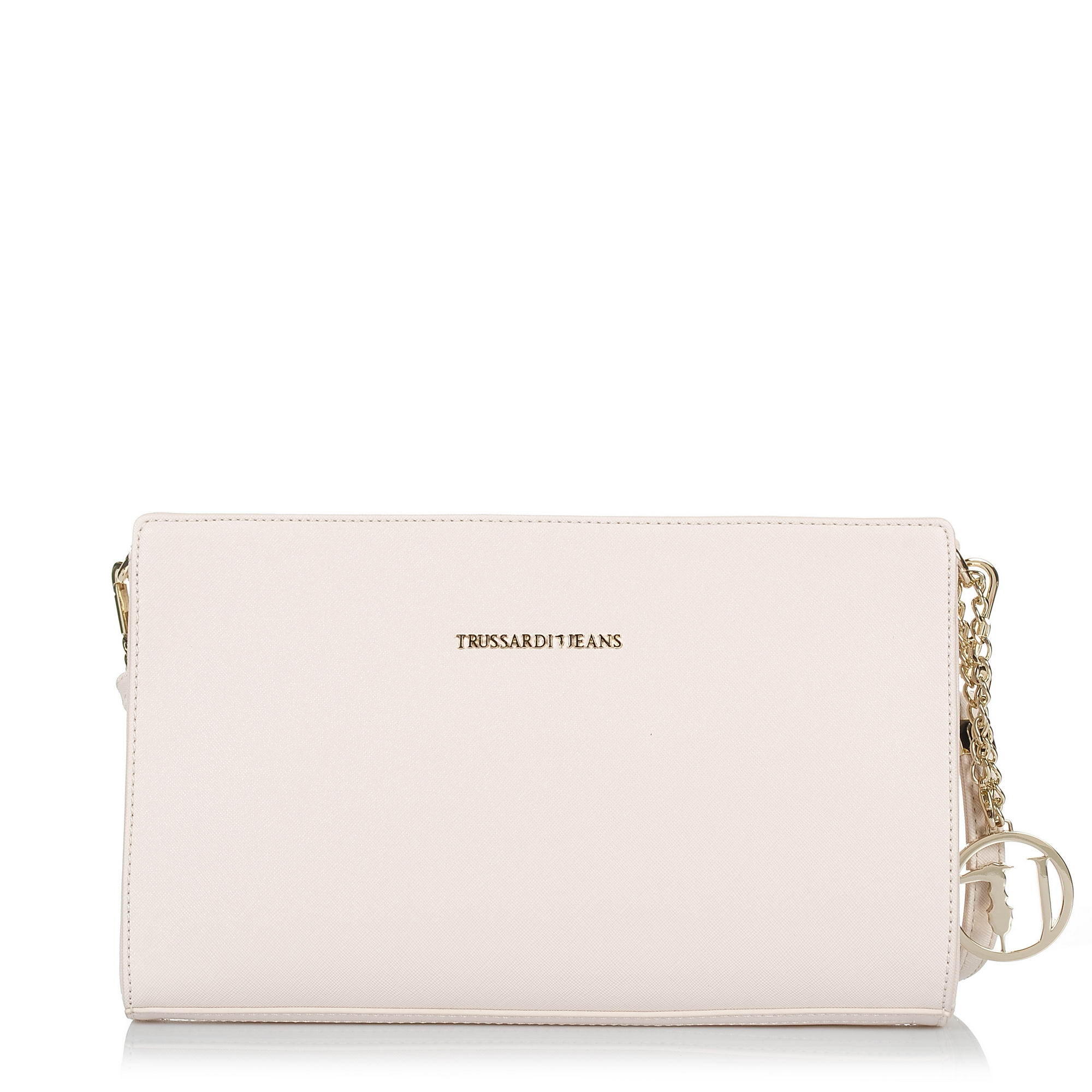 Τσαντάκι Ώμου – Χιαστί Trussardi Jeans Levanto Ecosaffiano Pochette 75B00016
