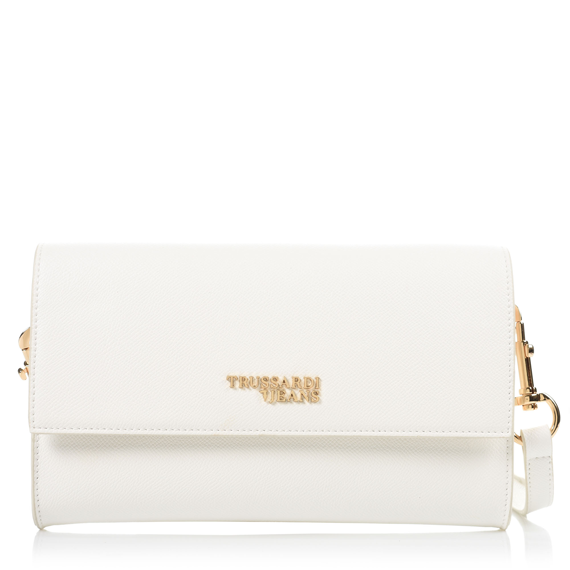Τσαντάκι Ώμου-Χιαστί Trussardi Jeans Τ-Easy Light Clutch Sm Saffiano 75B00705