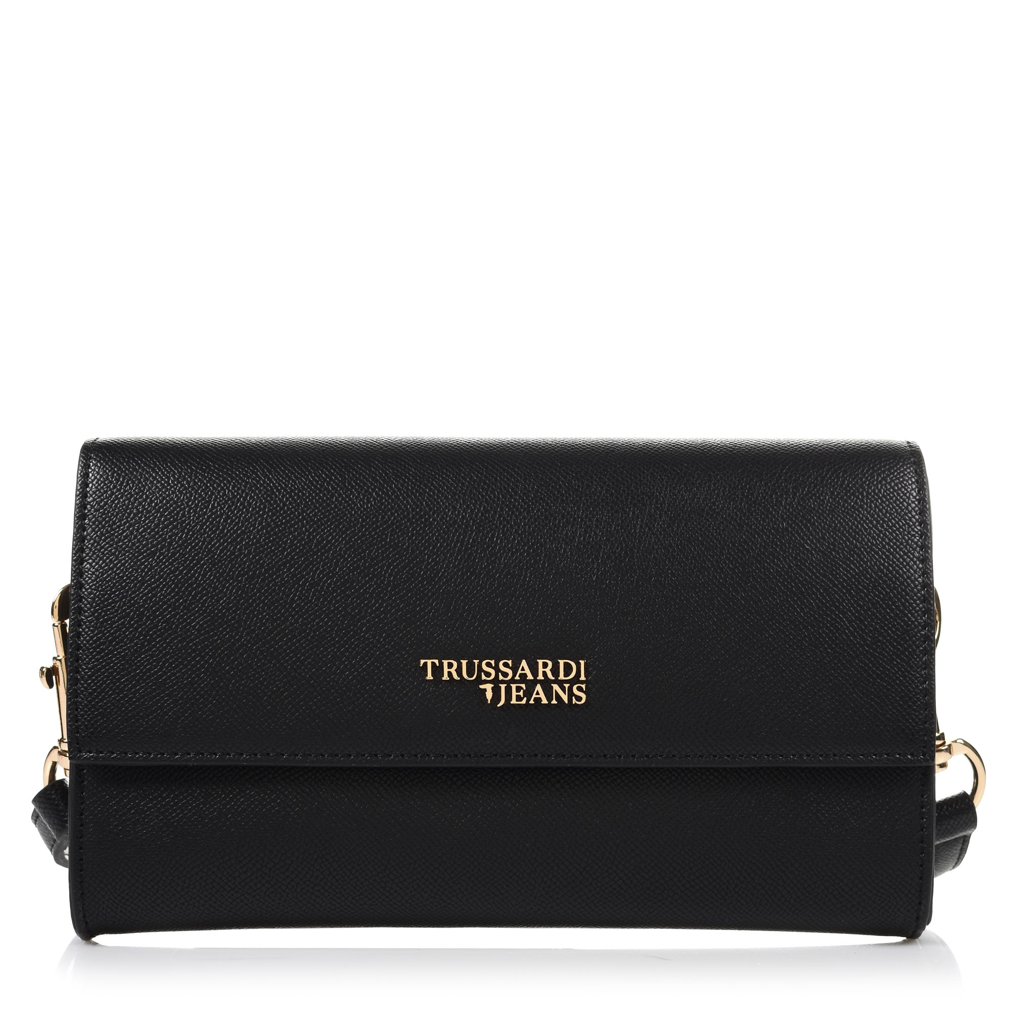 Τσαντάκι Ώμου-Χιαστί Trussardi Jeans Τ-Easy Light Clutch Sm Saffiano 75B00705